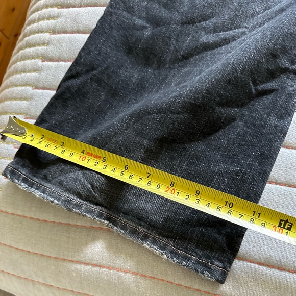 Levi’s 527 Low Boot Cut Jeans 38x30 Black Jeans - Picture 6 of 7